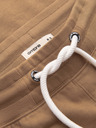 Ombre Clothing Hnědé pánské tepláky jogger Ombre Clothing