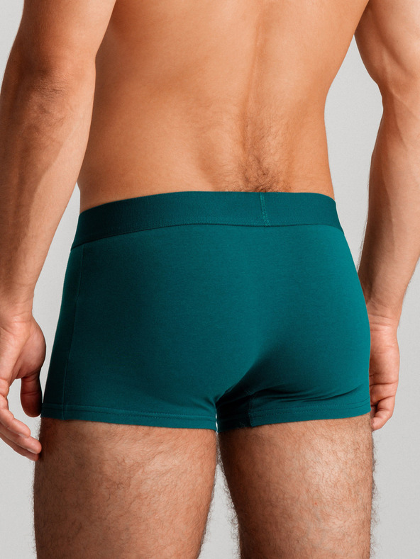 Ombre Clothing Pánské jednobarevné boxerky BASIC s elastanem Ombre Clothing