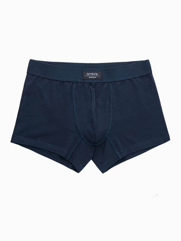 Ombre Clothing Pánské jednobarevné boxerky BASIC s elastanem Ombre Clothing
