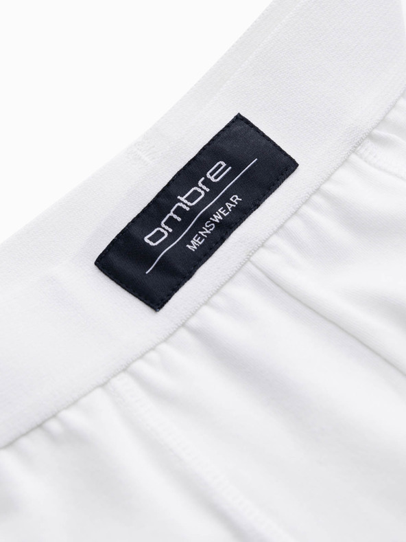 Ombre Clothing Pánské jednobarevné boxerky BASIC s elastanem Ombre Clothing