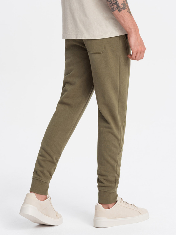 Ombre Clothing Pánské bavlněné tepláky BASIC  Ombre Clothing