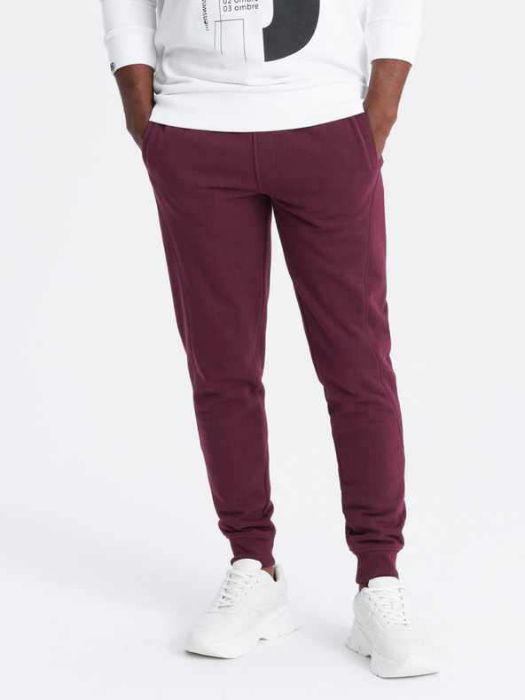 Ombre Clothing Pánské bavlněné tepláky BASIC joggers  Ombre Clothing