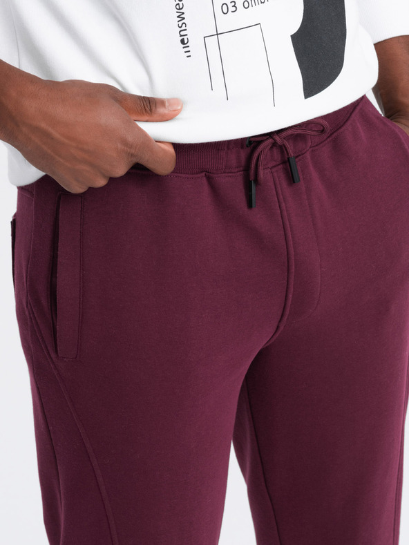 Ombre Clothing Pánské bavlněné tepláky BASIC joggers  Ombre Clothing