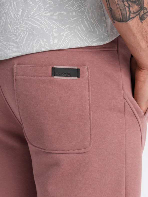 Ombre Clothing Pánské bavlněné tepláky BASIC jogger  Ombre Clothing