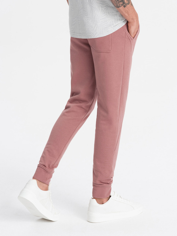 Ombre Clothing Pánské bavlněné tepláky BASIC jogger  Ombre Clothing