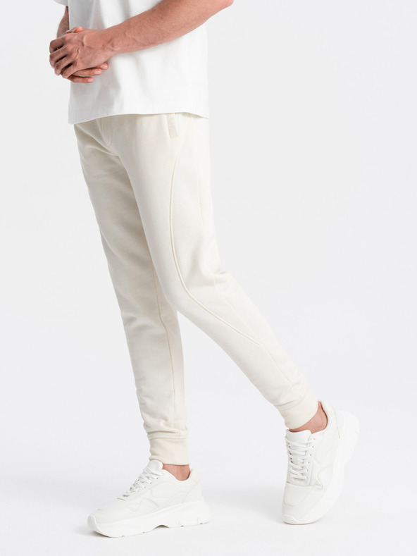 Ombre Clothing Pánské bavlněné tepláky BASIC  Ombre Clothing