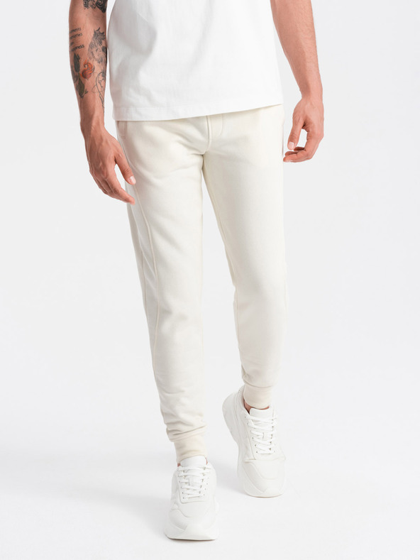 Ombre Clothing Pánské bavlněné tepláky BASIC  Ombre Clothing