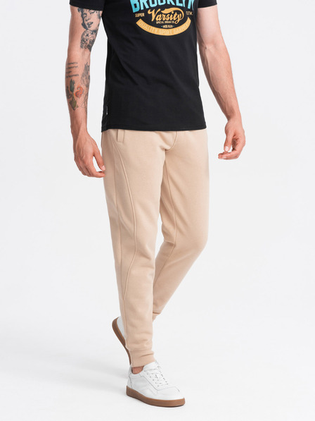 Ombre Clothing Pánské bavlněné tepláky BASIC joggers  Ombre Clothing