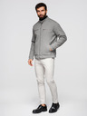 Ombre Clothing Pánská bunda s kapsami a límcem Ombre Clothing