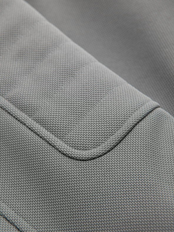 Ombre Clothing Pánská bunda s kapsami a límcem Ombre Clothing