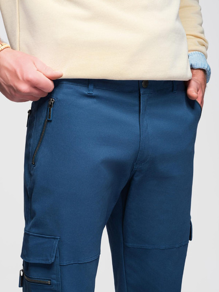 Ombre Clothing Pánské kalhoty Ombre Clothing STRAIGHT LEG CARGO V1 OM-PACG-0204