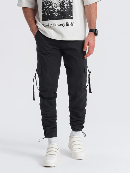 Ombre Clothing Pánské kalhoty Ombre Clothing STRAIGHT LEG CARGO V4 OM-PACG-0197