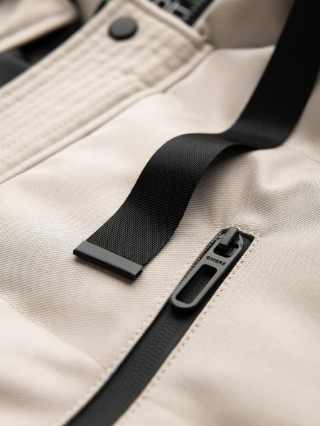 Ombre Clothing Pánská dlouhá bunda parka s kapucí Ombre Clothing