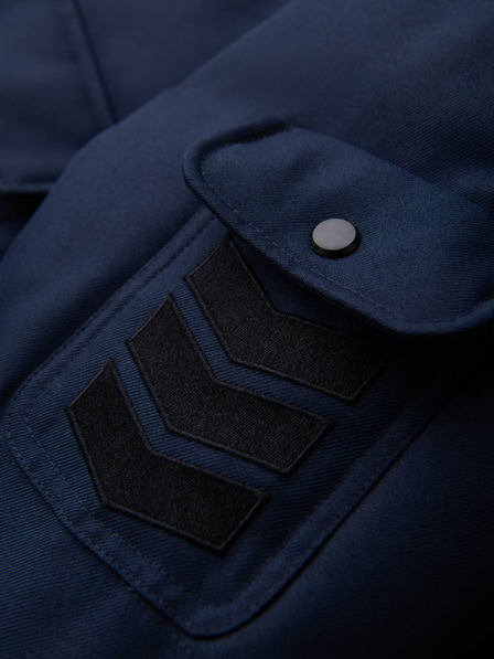 Ombre Clothing Pánská dlouhá bunda parka s kapucí Ombre Clothing