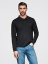 Ombre Clothing Pánské polo tričko s dlouhým rukávem Ombre Clothing