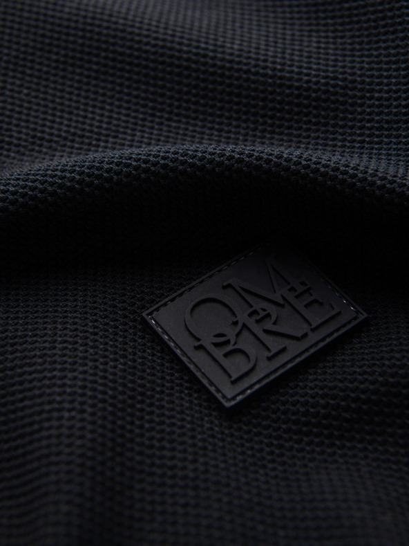 Ombre Clothing Pánské polo tričko s dlouhým rukávem Ombre Clothing