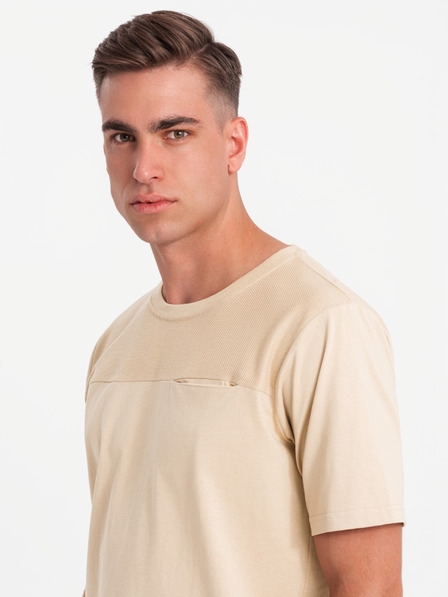 Ombre Clothing Pánské bavlněné tričko Ombre Clothing