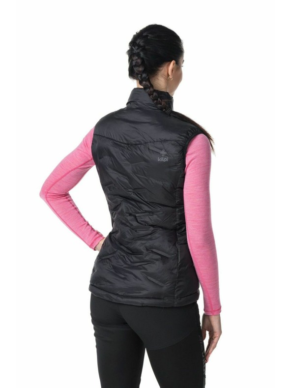 Kilpi Černá dámská prošívaná vesta Kilpi NAI