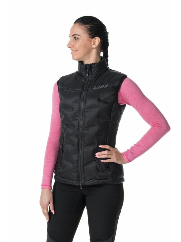 Kilpi Černá dámská prošívaná vesta Kilpi NAI