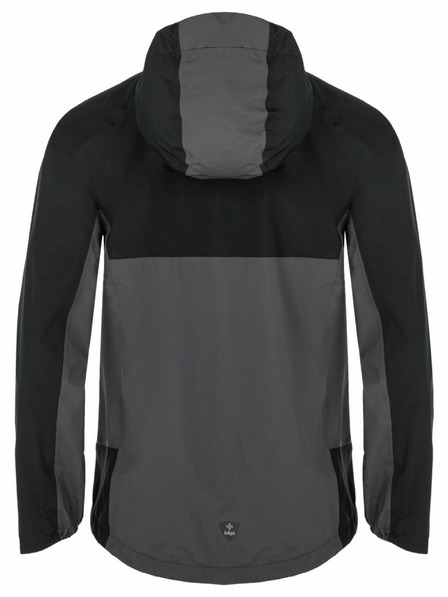 Kilpi Černo-šedá pánská sportovní bunda Kilpi Hurricane-M