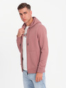Ombre Clothing Pánská bavlněná mikina BASIC s rozepínáním  Ombre Clothing