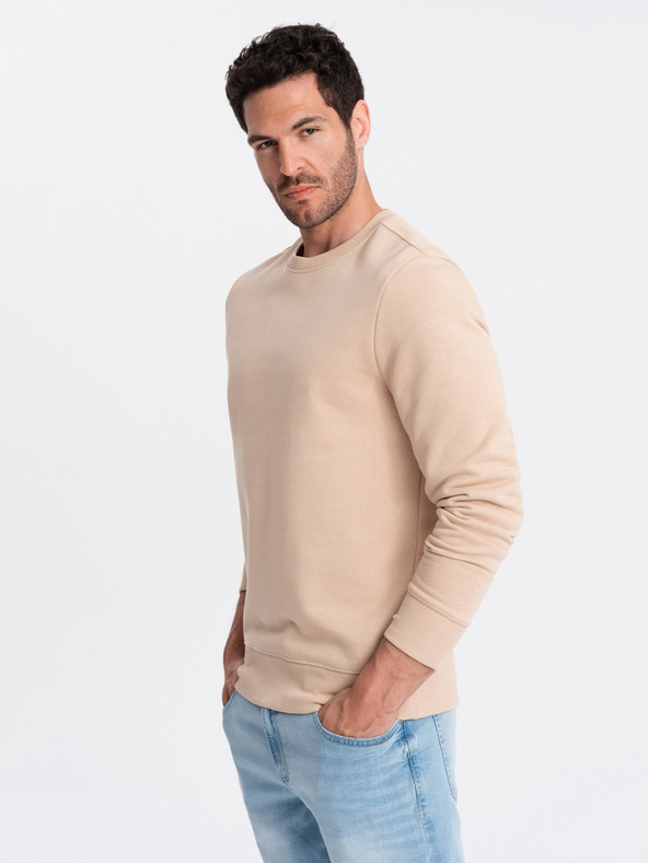 Ombre Clothing Pánská bavlněná mikina BASIC  Ombre Clothing