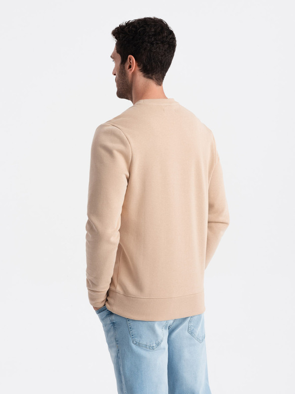 Ombre Clothing Pánská bavlněná mikina BASIC  Ombre Clothing