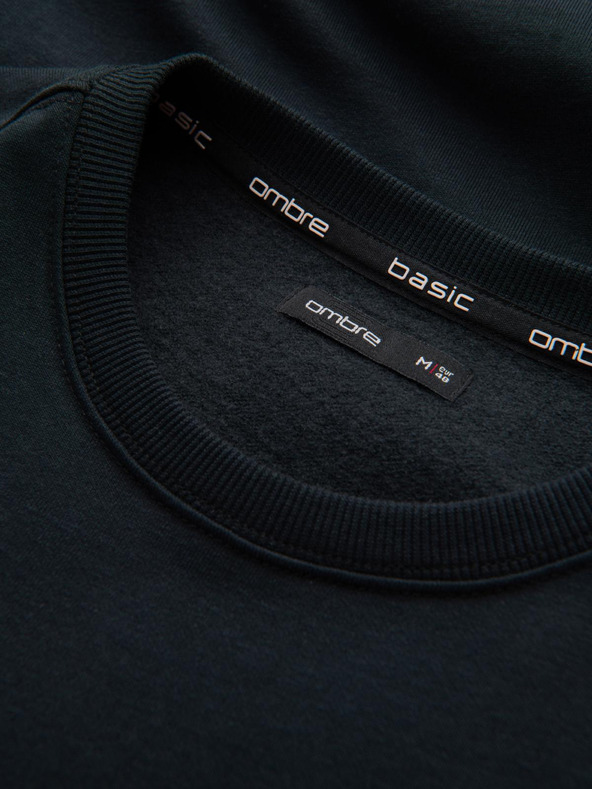 Ombre Clothing Pánská bavlněná mikina BASIC  Ombre Clothing