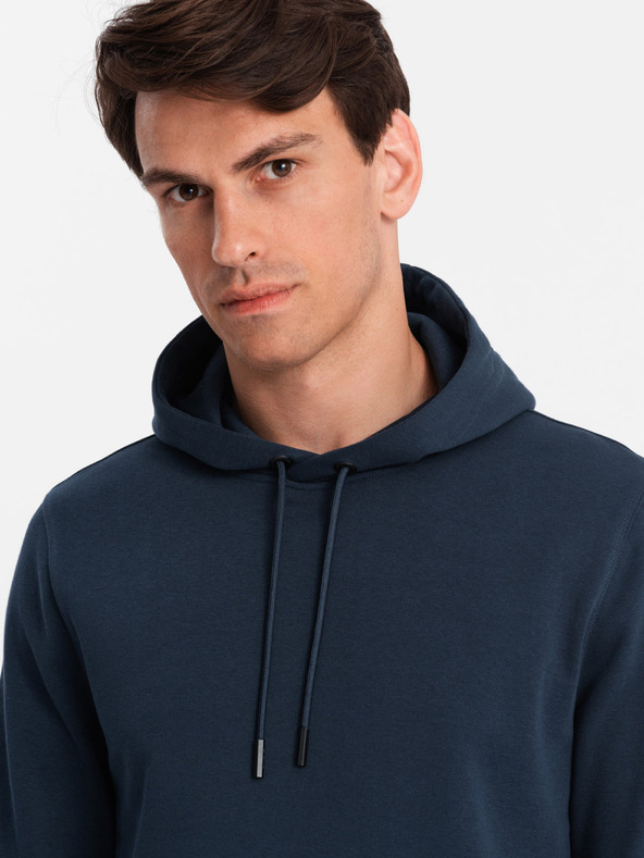 Ombre Clothing Pánská bavlněná mikina BASIC s klokankou a kapucí  Ombre Clothing