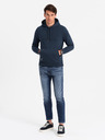 Ombre Clothing Pánská bavlněná mikina BASIC s klokankou a kapucí  Ombre Clothing