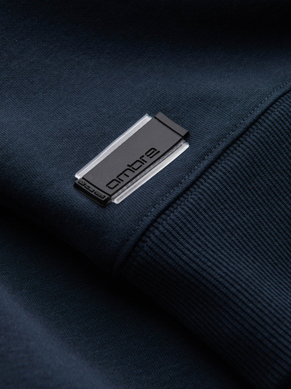 Ombre Clothing Pánská bavlněná mikina BASIC  Ombre Clothing