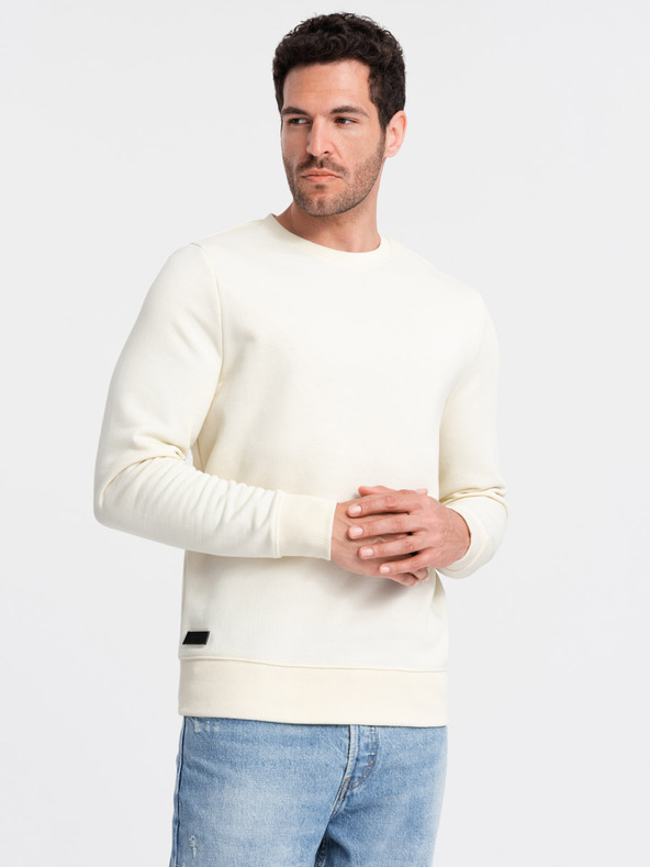 Ombre Clothing Pánská bavlněná mikina BASIC  Ombre Clothing