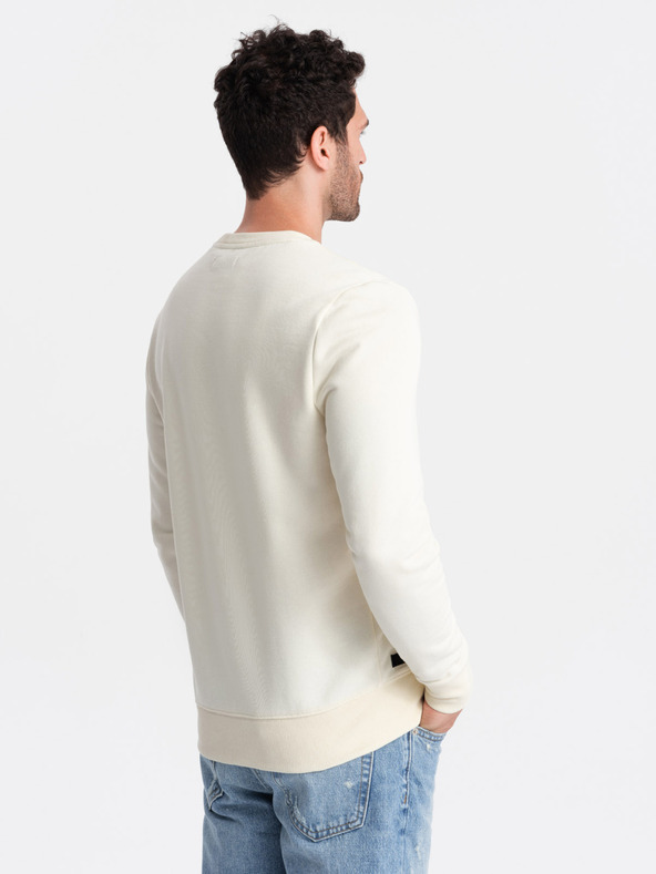 Ombre Clothing Pánská bavlněná mikina BASIC  Ombre Clothing