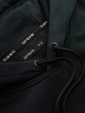 Ombre Clothing Pánská bavlněná klokaní mikina BASIC s kapucí  Ombre Clothing