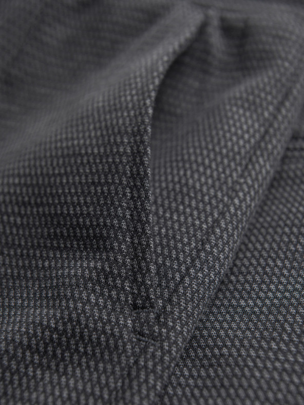 Ombre Clothing Pánské strukturované pletené kraťasy s elastickým pasem Ombre Clothing