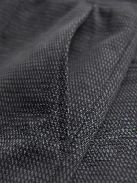 Ombre Clothing Pánské strukturované pletené kraťasy s elastickým pasem Ombre Clothing