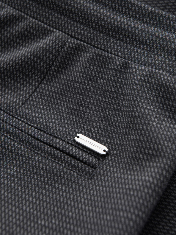 Ombre Clothing Pánské strukturované pletené kraťasy s elastickým pasem Ombre Clothing