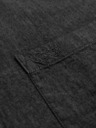 Ombre Clothing Pánská džínová košile s vyšívanou kapsou Ombre Clothing