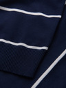 Ombre Clothing Pánská polokošile z viskózy s vodorovnými pruhy Ombre Clothing