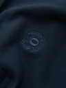 Ombre Clothing Tmavě modré pánské basic polo tričko Ombre Clothing