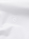 Ombre Clothing Bílé pánské basic polo tričko Ombre Clothing