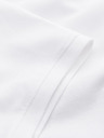 Ombre Clothing Bílé pánské basic polo tričko Ombre Clothing