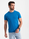Ombre Clothing Pánské klasické bavlněné tričko BASIC Ombre Clothing