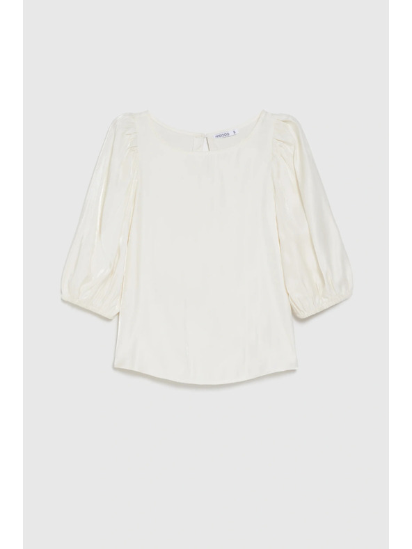 Moodo Košile s bouffant rukávy krémová Moodo