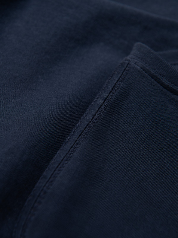 Ombre Clothing Tmavě modré pánské basic tričko Ombre Clothing