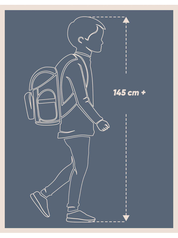 BAAGL  BAAGL Školní batoh Coolmate Lux GRS