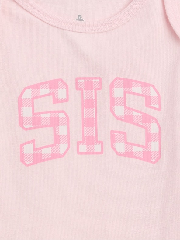 GAP Baby body s potiskem GAP