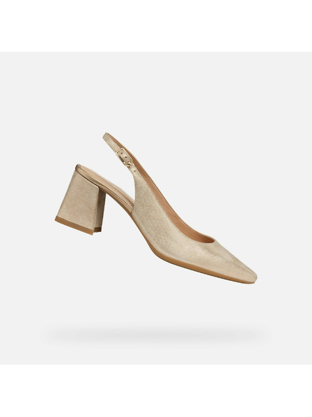 Geox Zlaté dámské sandály Geox Giselda