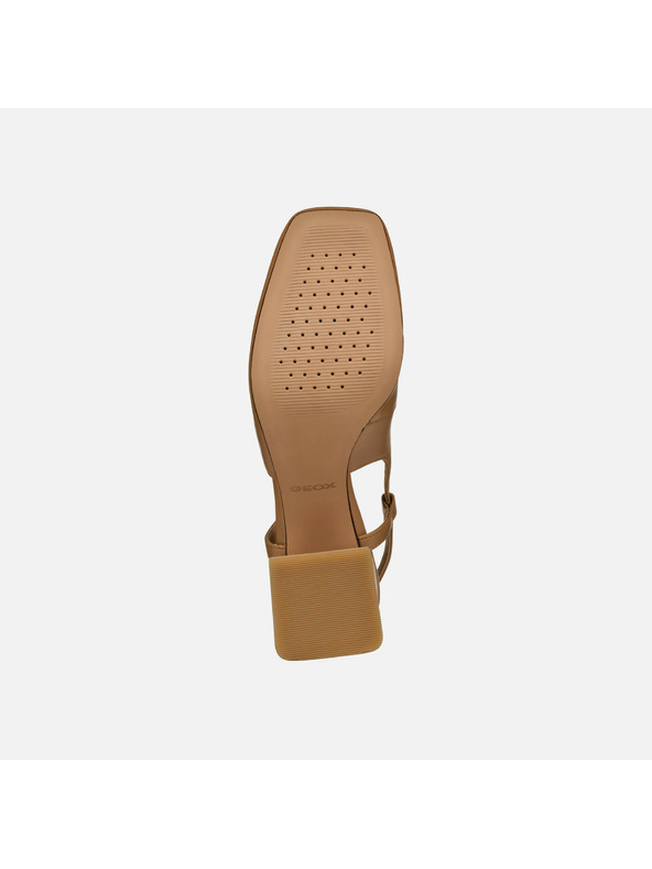 Geox Světle hnědé dámské lodičky Geox Coronilla
