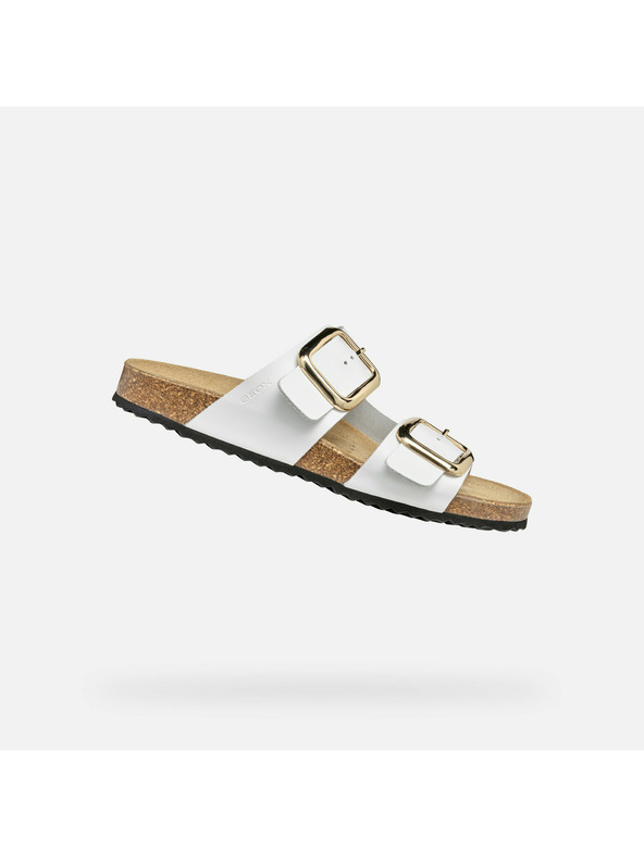 Geox Bílé dámské sandály Geox Brionia R